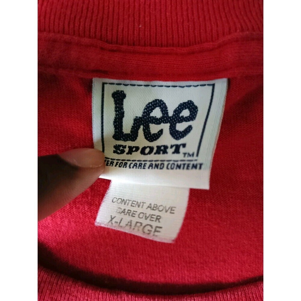 Vintage St. Louis Cardinals T-Shirt Men's XL Red Short Sleeve - Picture 3 of 6